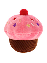 Strawberry Pupcake Plush & Squeaky Dog Toy - Every dog likes a nice pastry but as we all know the real thing is not the best food for them. Let them munch down on this calorie free pupcake with its delicious looking topping and cherry. For maximum fun pretend it’s for you and savour it before handing it over, it will make it all the more desir...