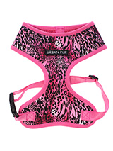 Pink Leopard Print Harness - Our Pink Leopard Print Harness is lightweight and incredibly strong. Designed by Urban Pup to provide the ultimate in comfort and safety. This distinctive look will give your dog a unique style all its own and you can be sure that this stylish and practical harness will be admired from both near and...